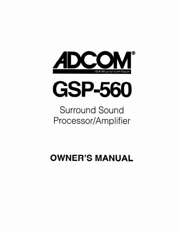 Adcom Stereo Amplifier GSP-560-page_pdf